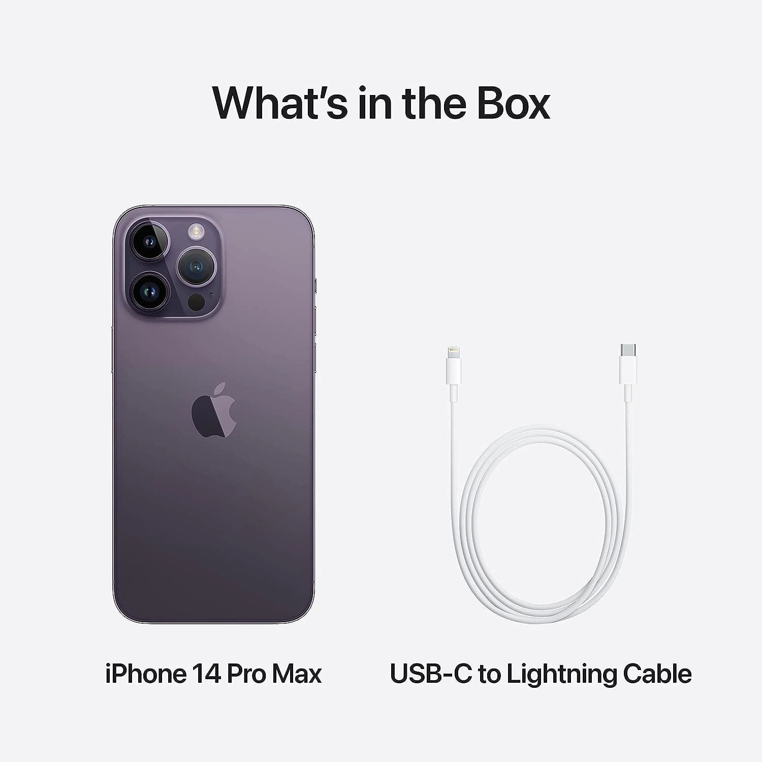 Apple iPhone 14 Pro Max - 1 TB Storage - Deep Purple
