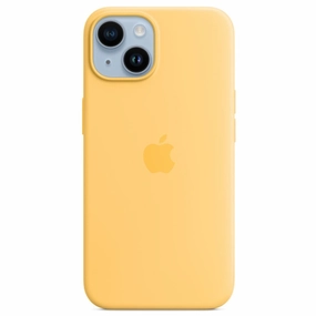 Apple iPhone 14 Silicone Case with MagSafe - Sunglow - MPT23FE/A nintendo switch accessories, buy nintendo switch, best switch games