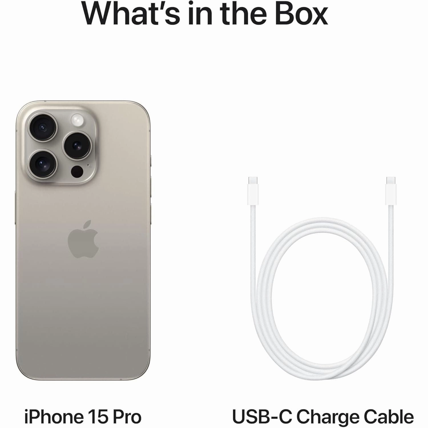 Apple iPhone 15 Pro 1 TB - Natural Titanium - Unlocked