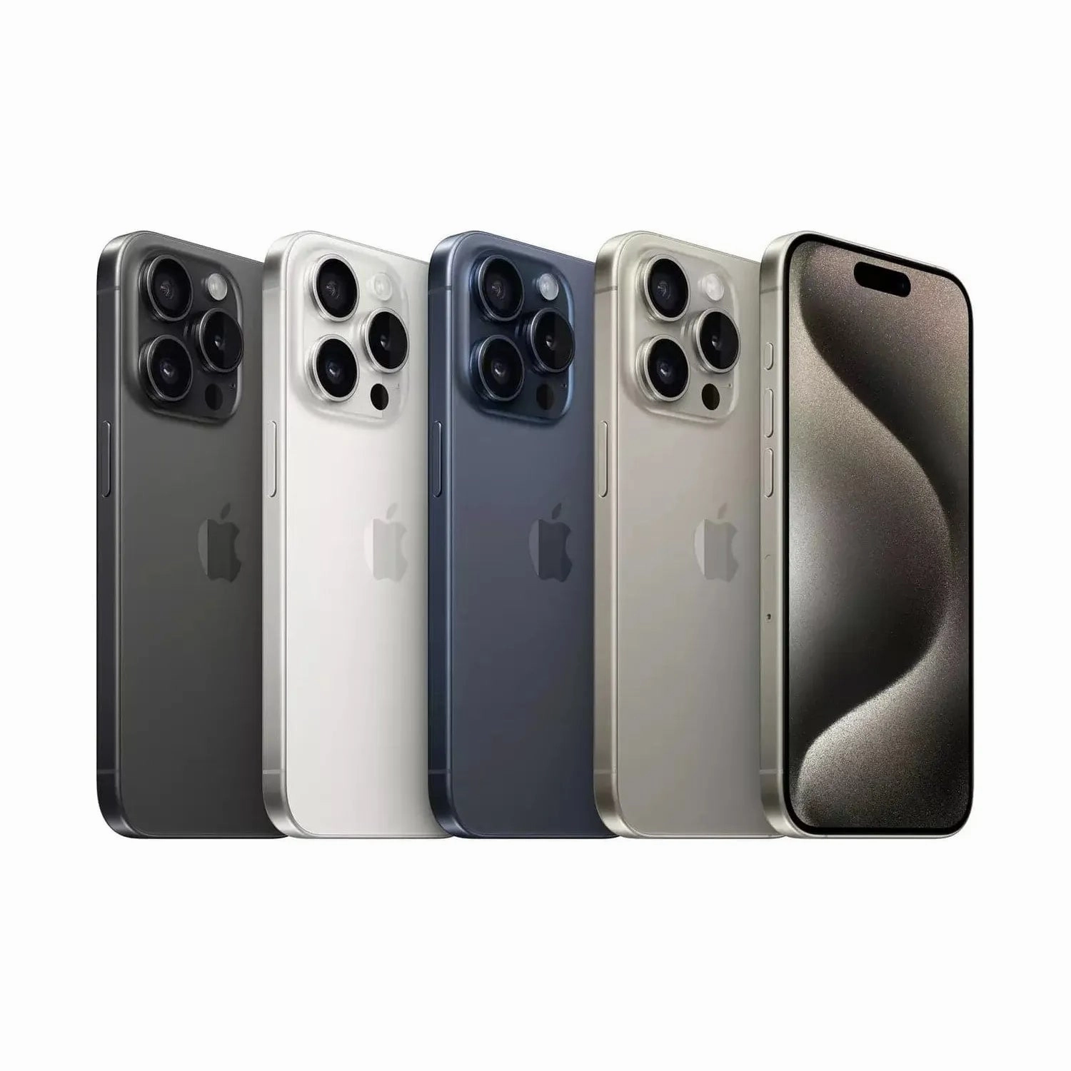 Apple iPhone 15 Pro 5G 128GB White Titanium Sim-Free Unlocked Mobile Phone
