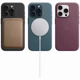 Apple iPhone 15 Pro, 5G, 256GB, Natural Titanium, Unlocked Mobile Phone