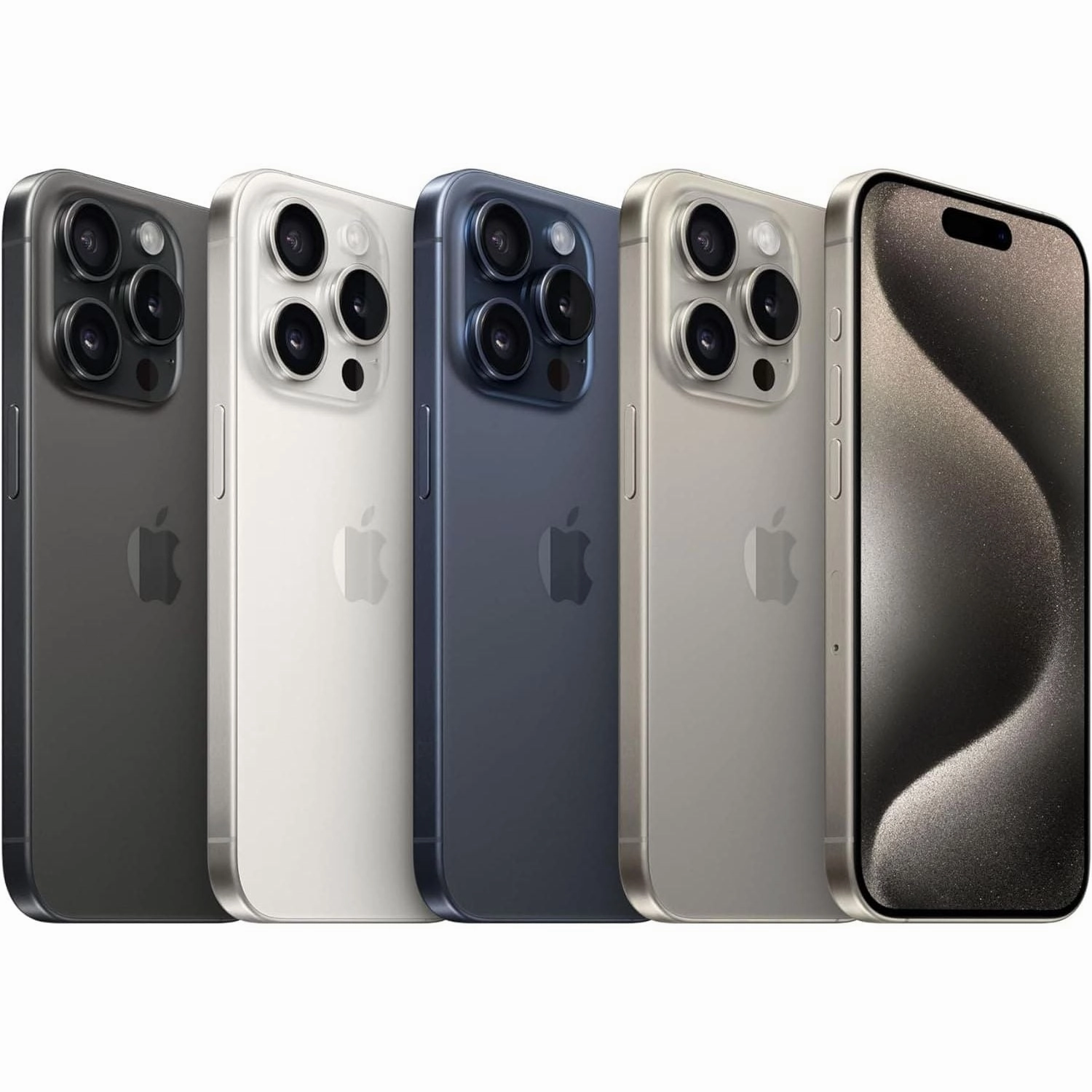Apple iPhone 15 Pro 5G, 256GB, White Titanium, Unlocked