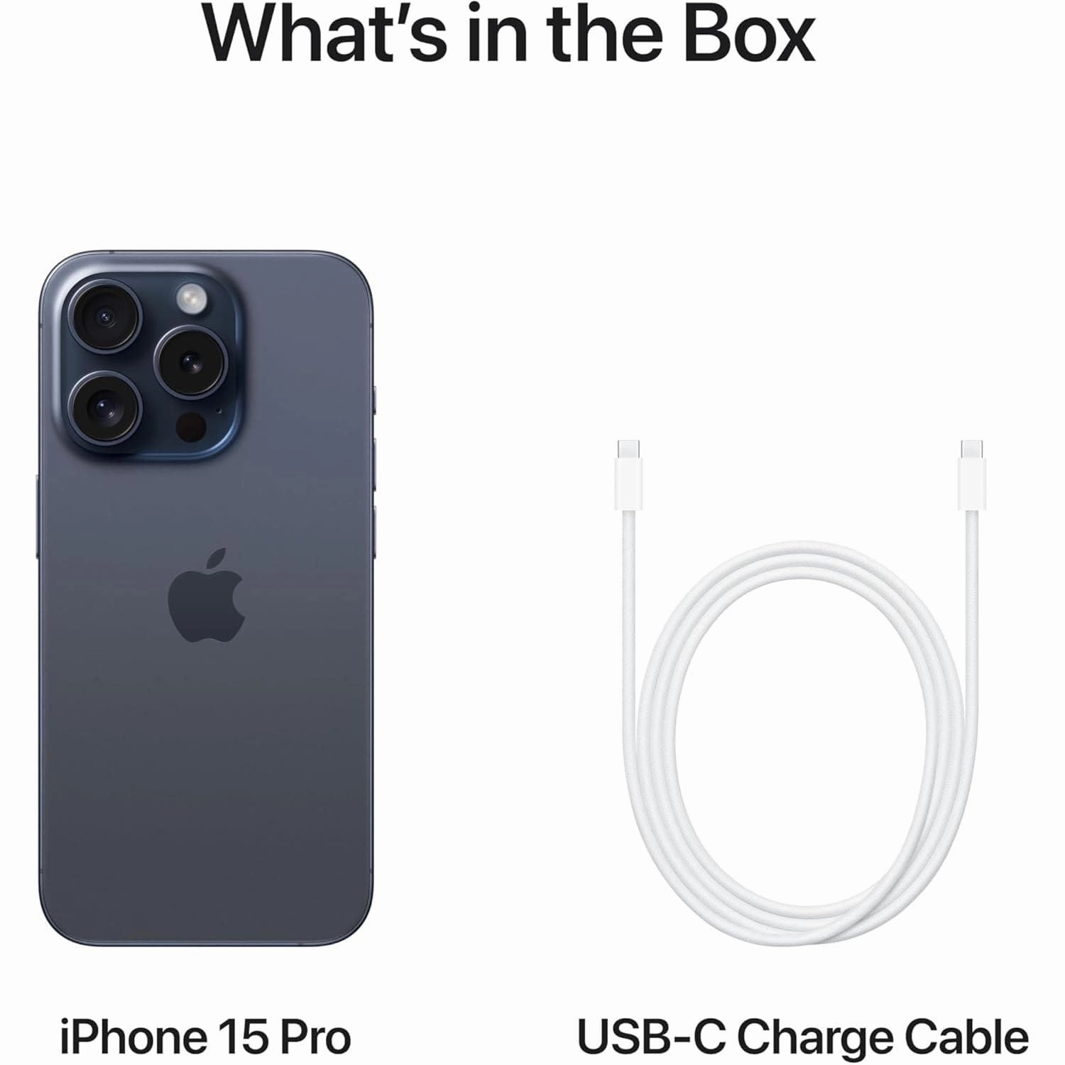 Apple iPhone 15 Pro 5G - 256GB, Blue Titanium, Unlocked