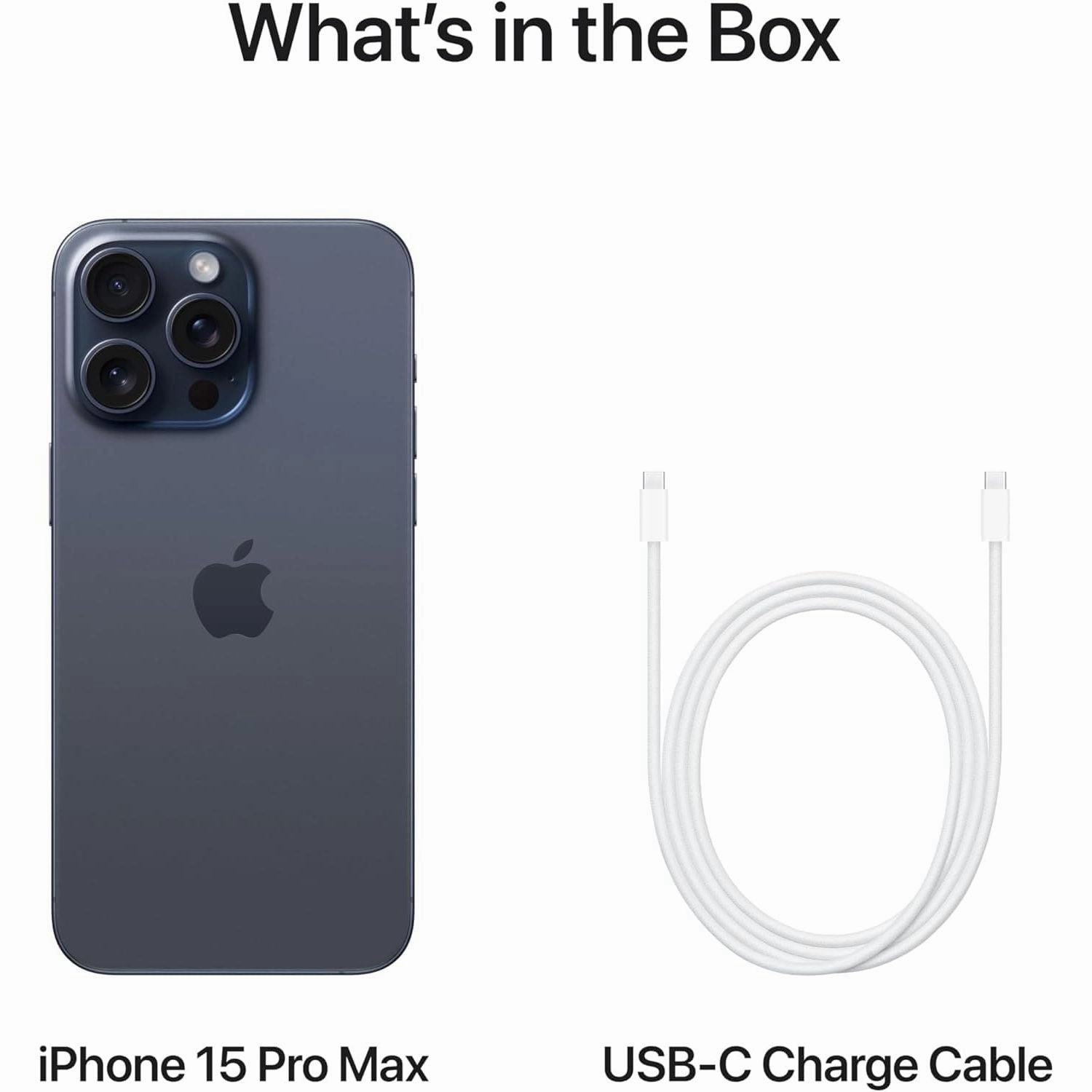 Apple iPhone 15 Pro Max 5G, 1TB Mobile Phone, Blue, Unlocked