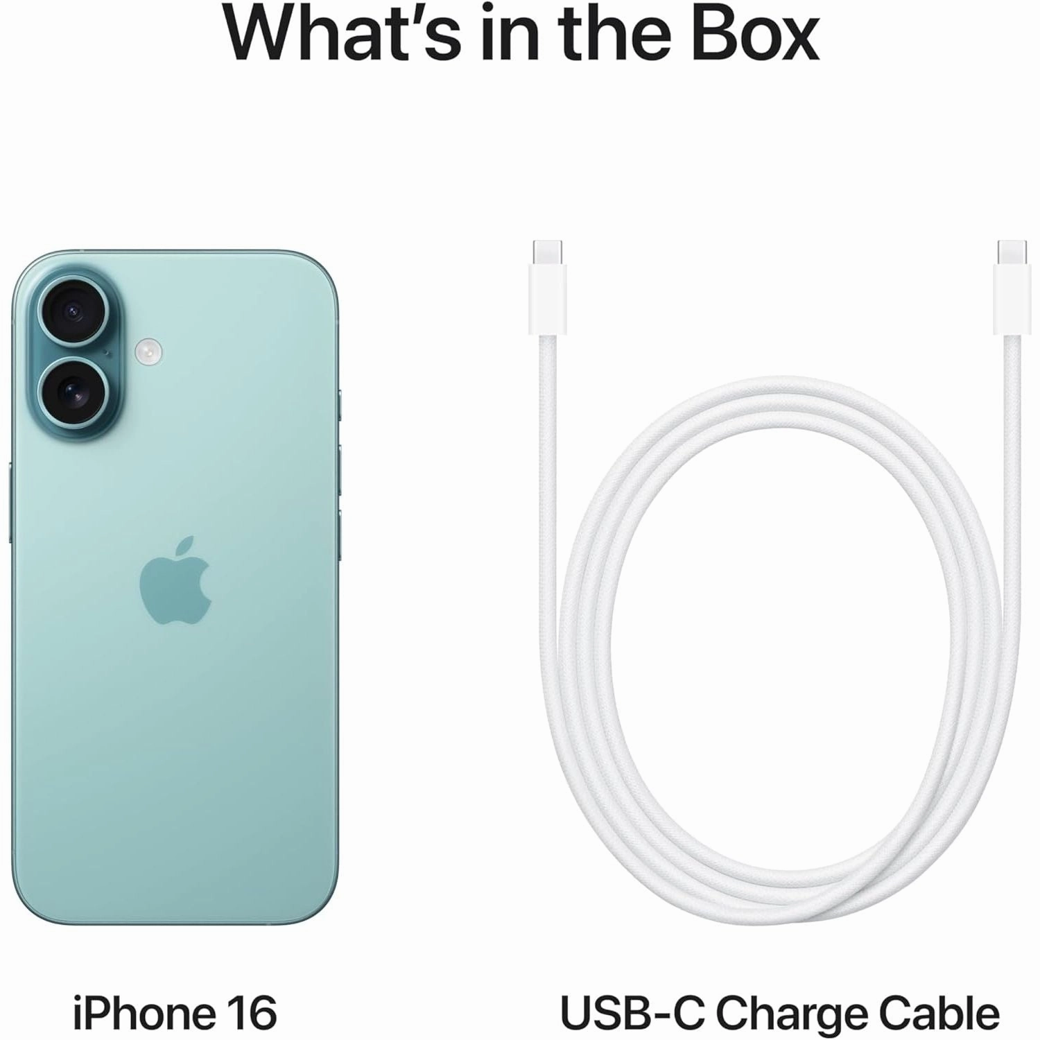 Apple iPhone 16 5G 128GB AI Mobile Phone - Teal, Unlocked