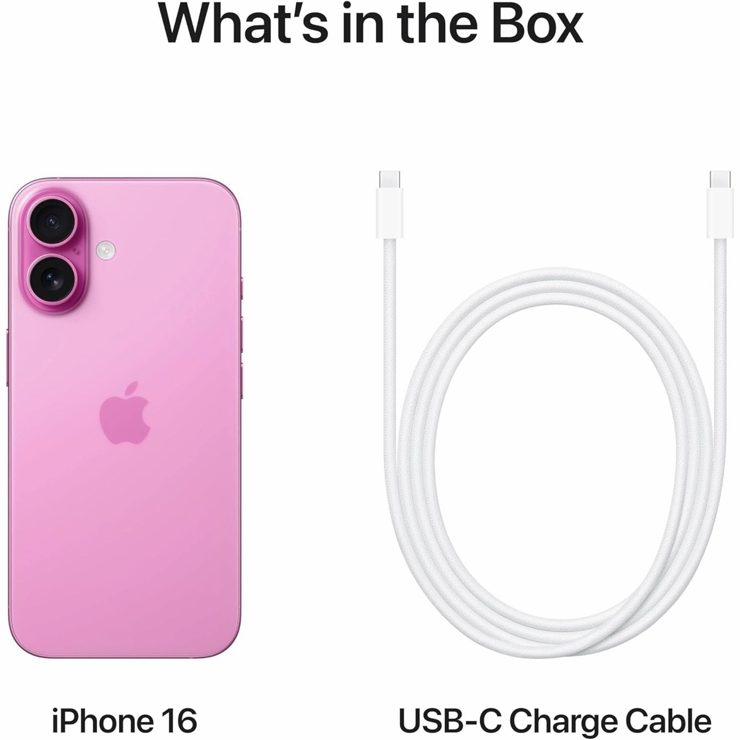 Apple  iPhone 16 5G 128GB AI Mobile Phone Pink Unlocked