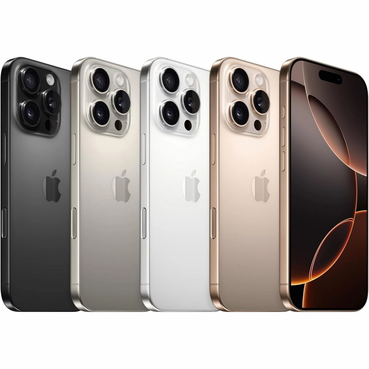 Apple iPhone 16 Pro 5G 128GB AI Mobile Black Titanium Sim-Free Unlocked