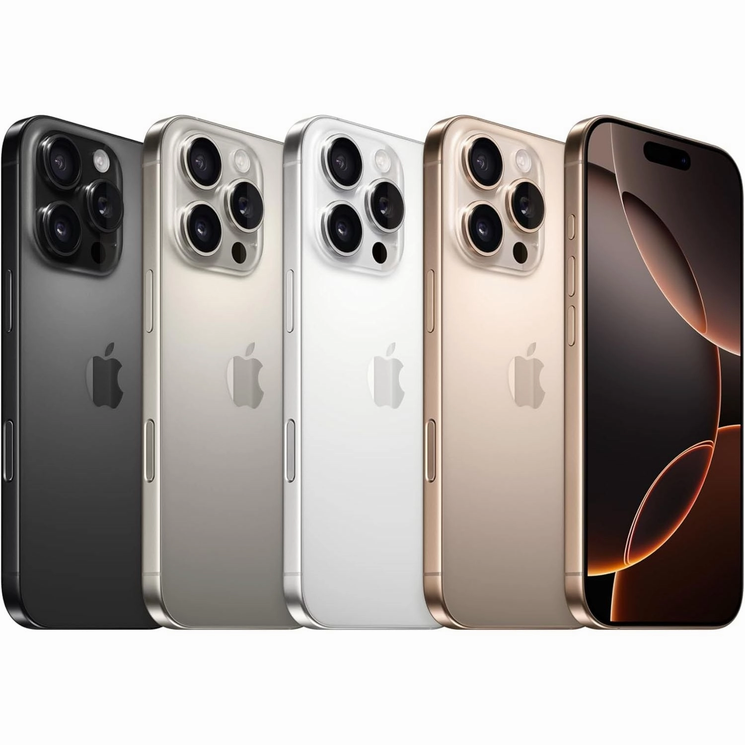Apple iPhone 16 Pro 5G 256GB AI Natural Titanium SIM-Free Unlocked Mobile Phone