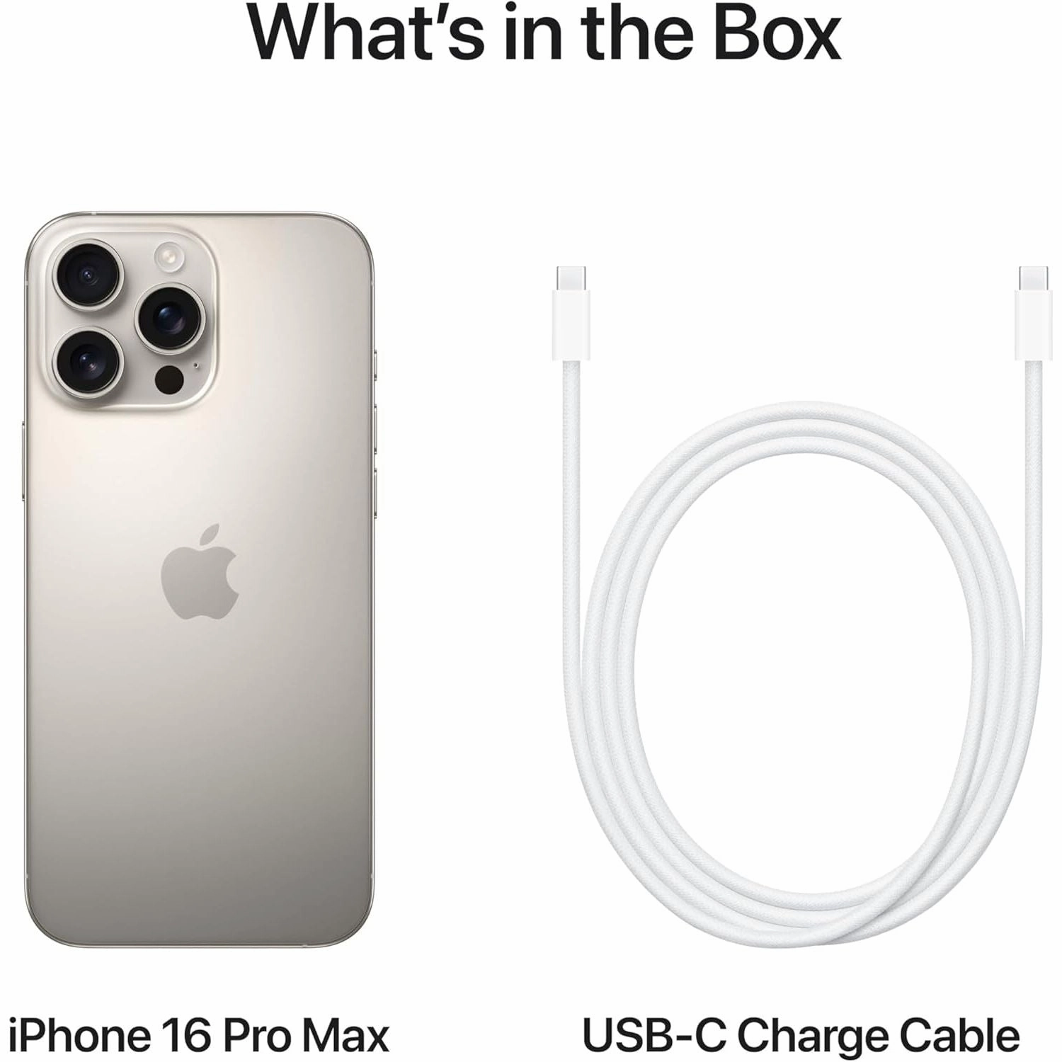 Apple iPhone 16 Pro Max 5G - 256GB, Natural Titanium, Unlocked