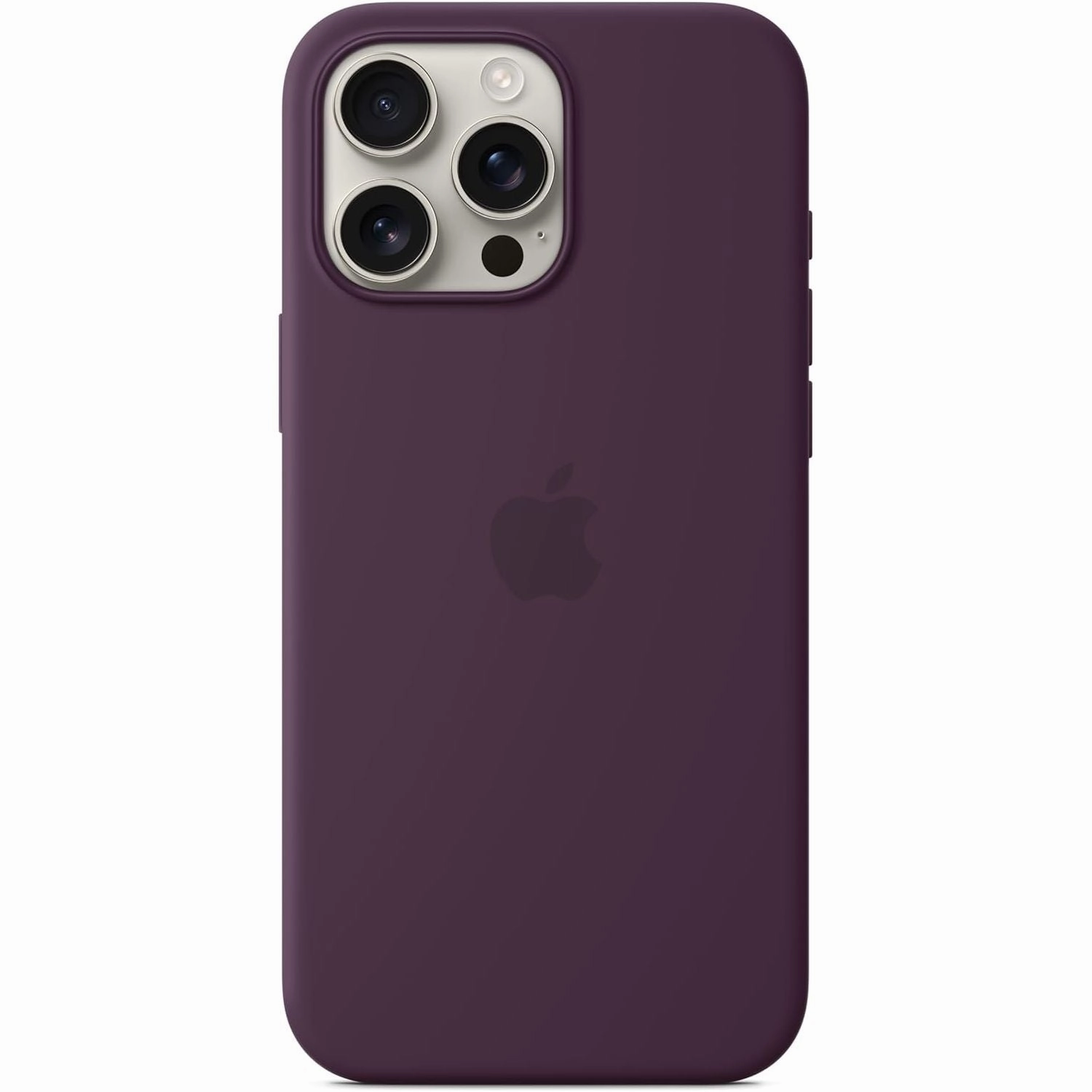 Apple iPhone 16 Pro Max Silicone Case with MagSafe - Plum