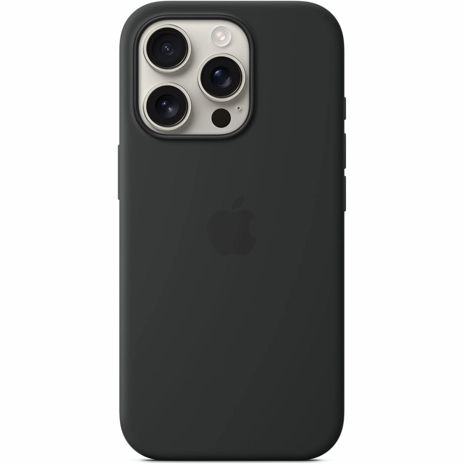 Apple iPhone 16 Pro Silicone Case with MagSafe - Black 