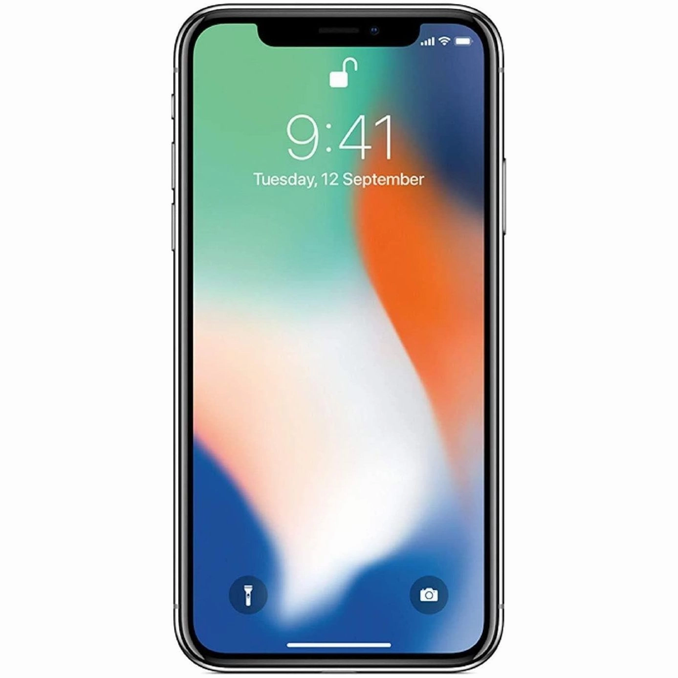 Apple iPhone X 64GB, Silver - Unlocked