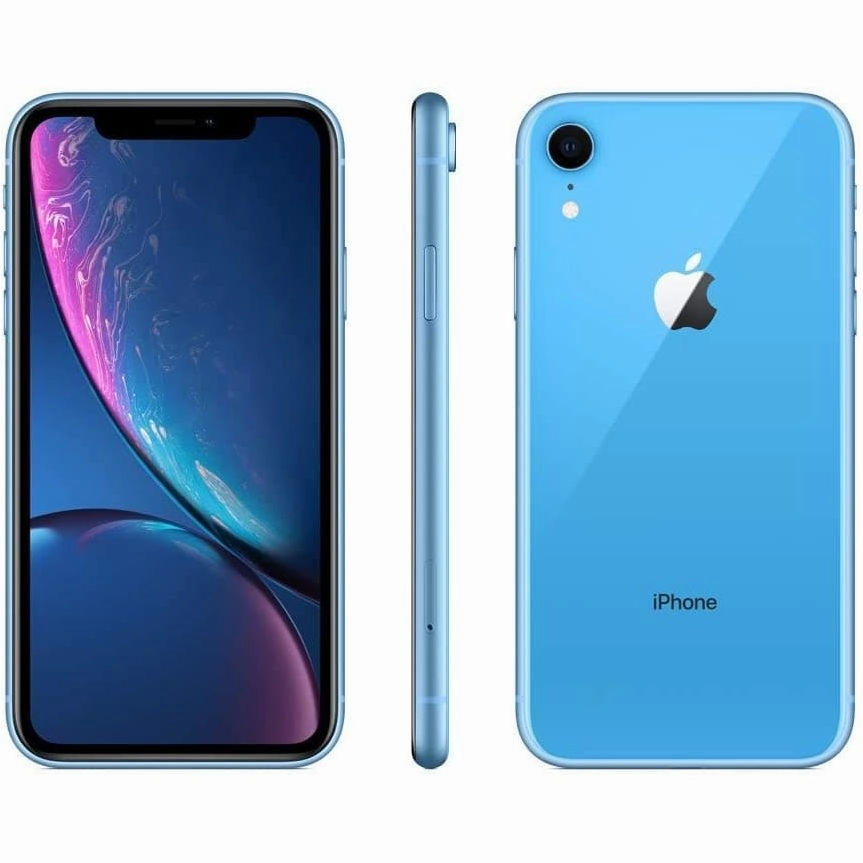 Apple iPhone XR 64GB Blue Sim-Free Unlocked Mobile Phone