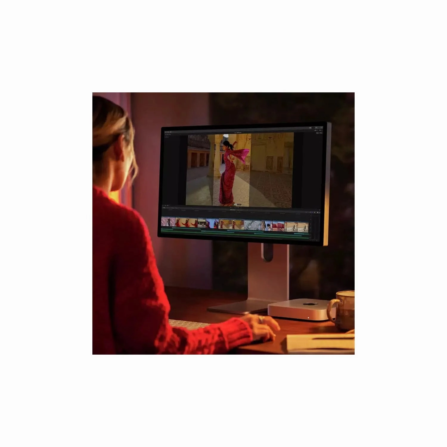 Apple Mac Mini 2023 - M2 Chip, 8-Core CPU, 10-Core GPU, 8GB Unified Memory, 256GB SSD, Gigabit Ethernet, Compatible with iPhone/iPad