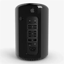 Apple Mac Pro 6,1 - Xeon E5-1650v2, 48GB RAM, 500GB SSD, AMD D500 Graphics, Black