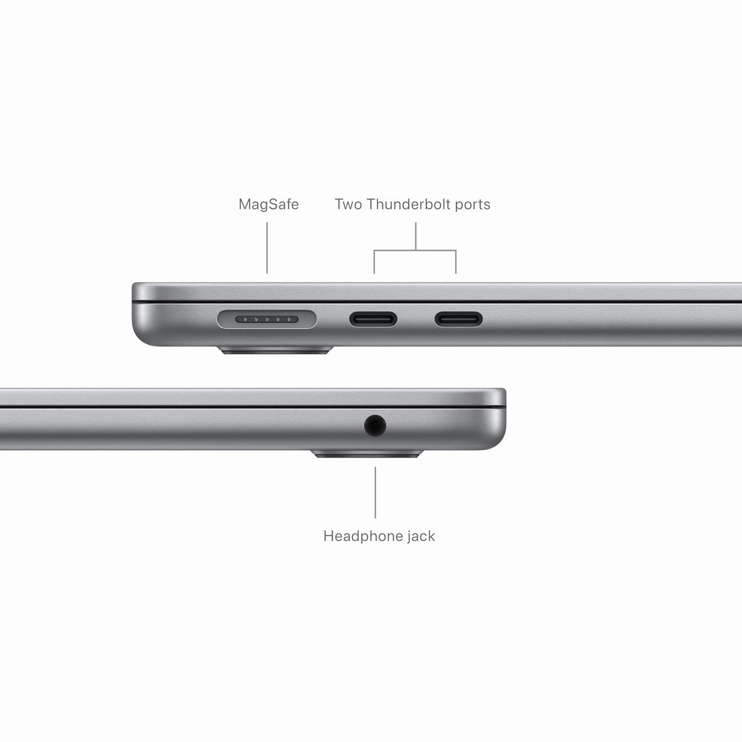 Apple MacBook Air 15" M3 (8-Core CPU, 10-Core GPU) - 8GB RAM, 256GB SSD, Space Grey