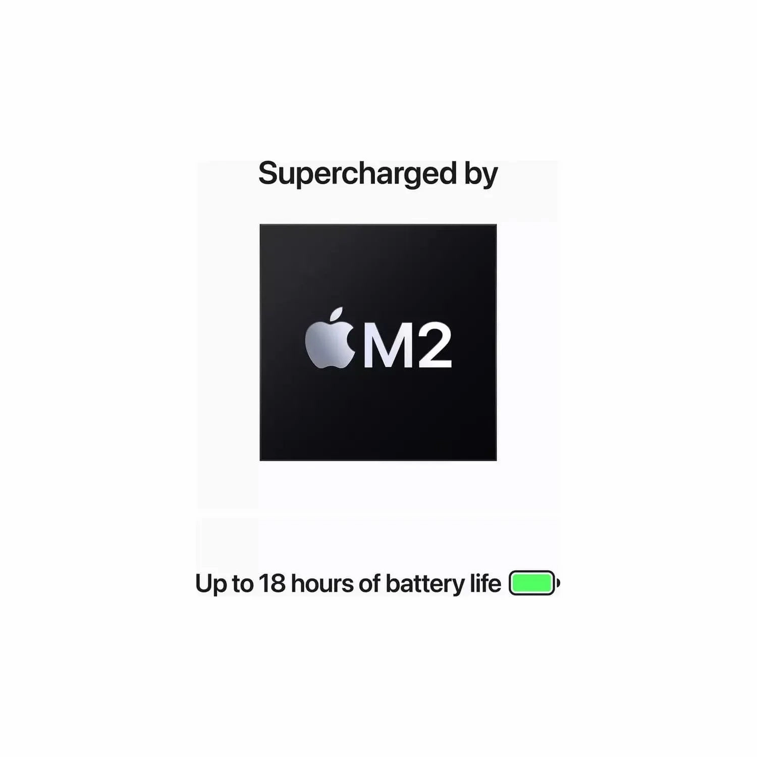 Apple MacBook Air 2023 15.3 Inch M2 8GB RAM 512GB SSD - Midnight - MQKP3B/A