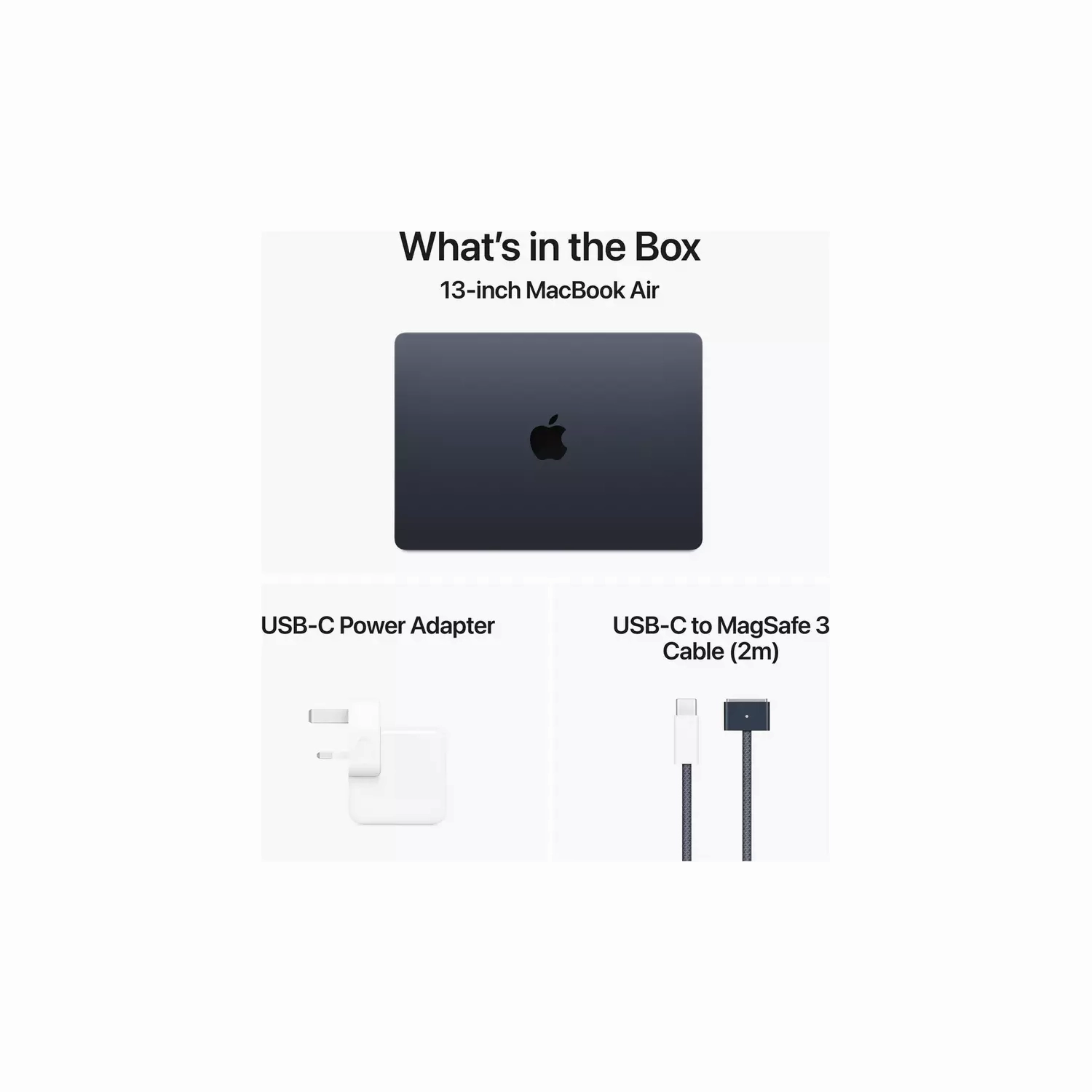 Apple MacBook Air 2024 13.6in M3 16GB 256GB - Midnight