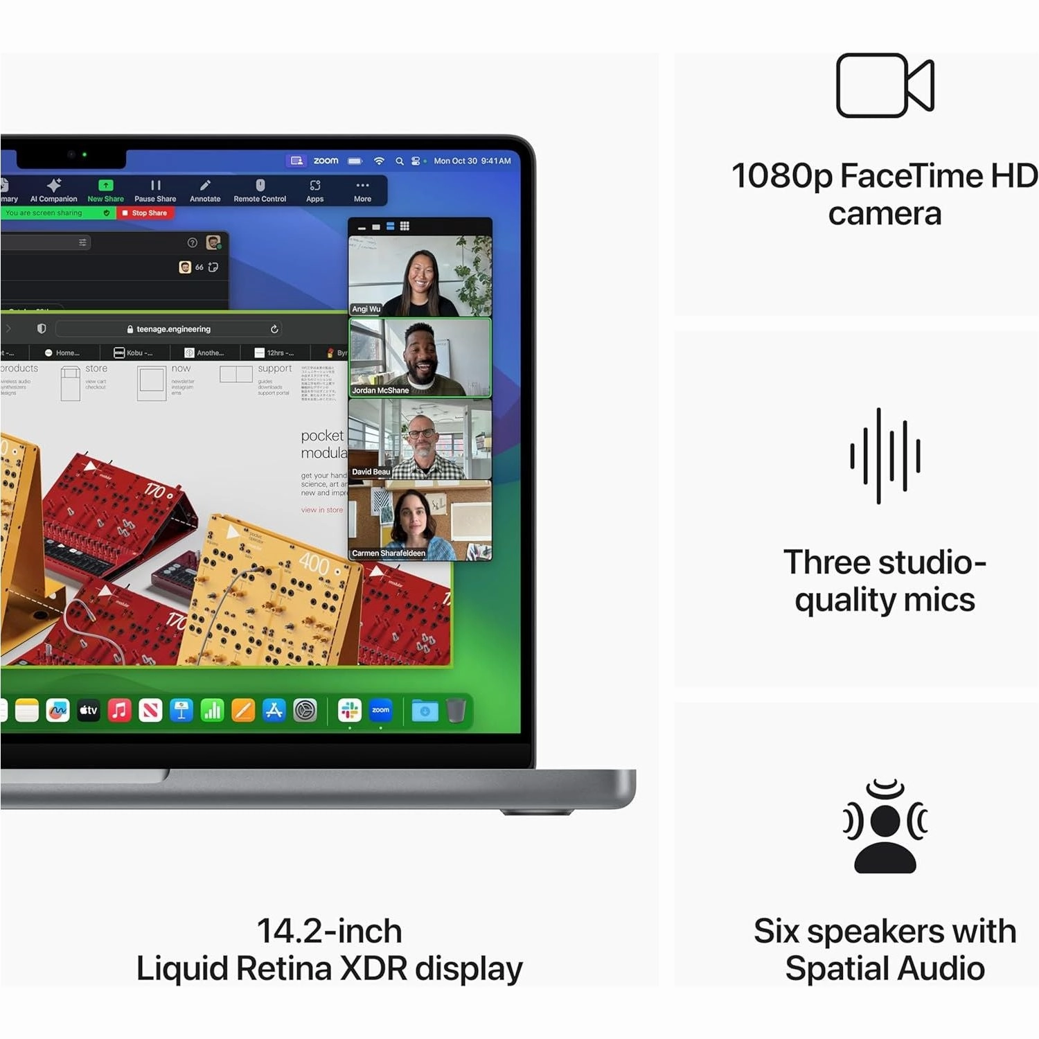Apple MacBook Pro 14.2" M3, 8GB RAM, 512GB SSD, Space Grey