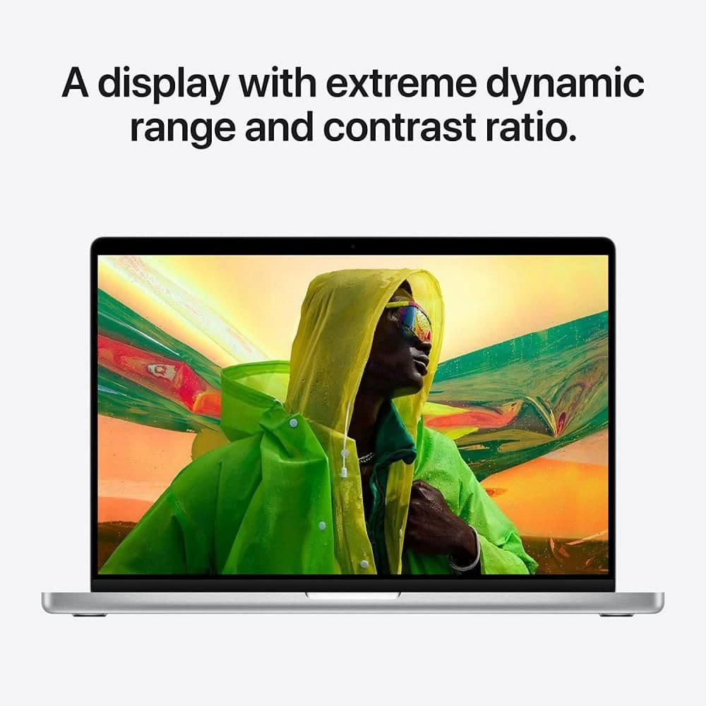 Apple MacBook Pro 14-inch (2021) M1 Pro chip with 8 core CPU and 14 core GPU 16GB Unified Memory 512GB SSD - Silver