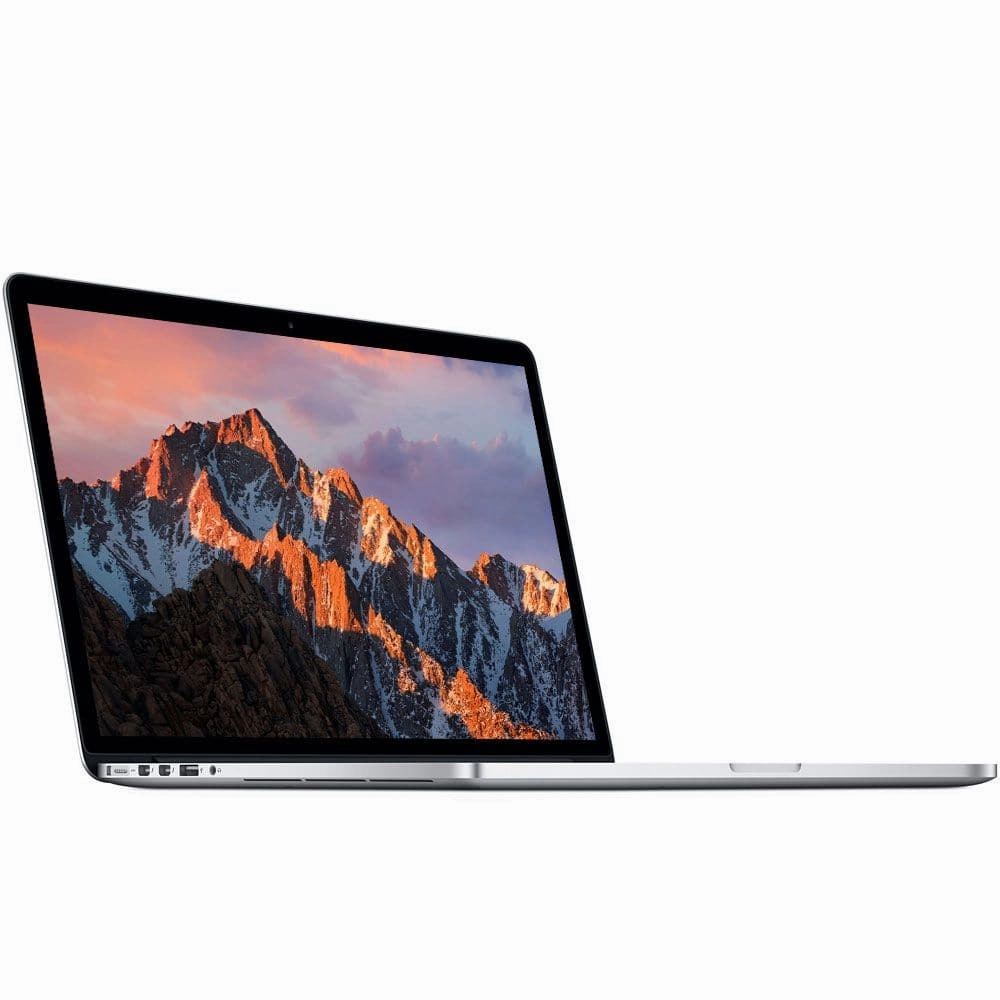 Apple MacBook Pro 15" Retina (Mid 2015) - Intel i7-4770HQ, 16GB RAM, 256GB SSD, Silver