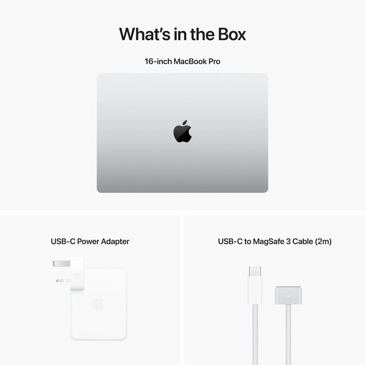Apple MacBook Pro 16", M2 Max, 32GB RAM, 1TB SSD, Silver 2023 MNWE3B/A
