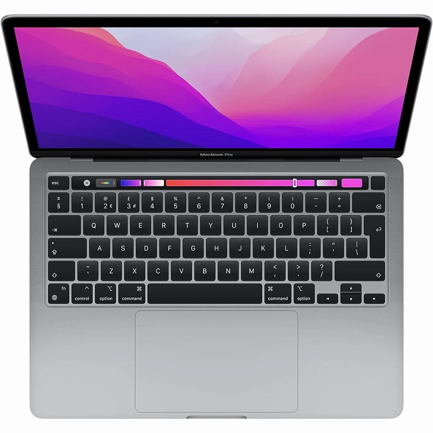 Apple MacBook Pro 2022 - 13-Inch - M2 (8-CPU 10-GPU) - 256 GB SSD - 8GB RAM - Space Grey