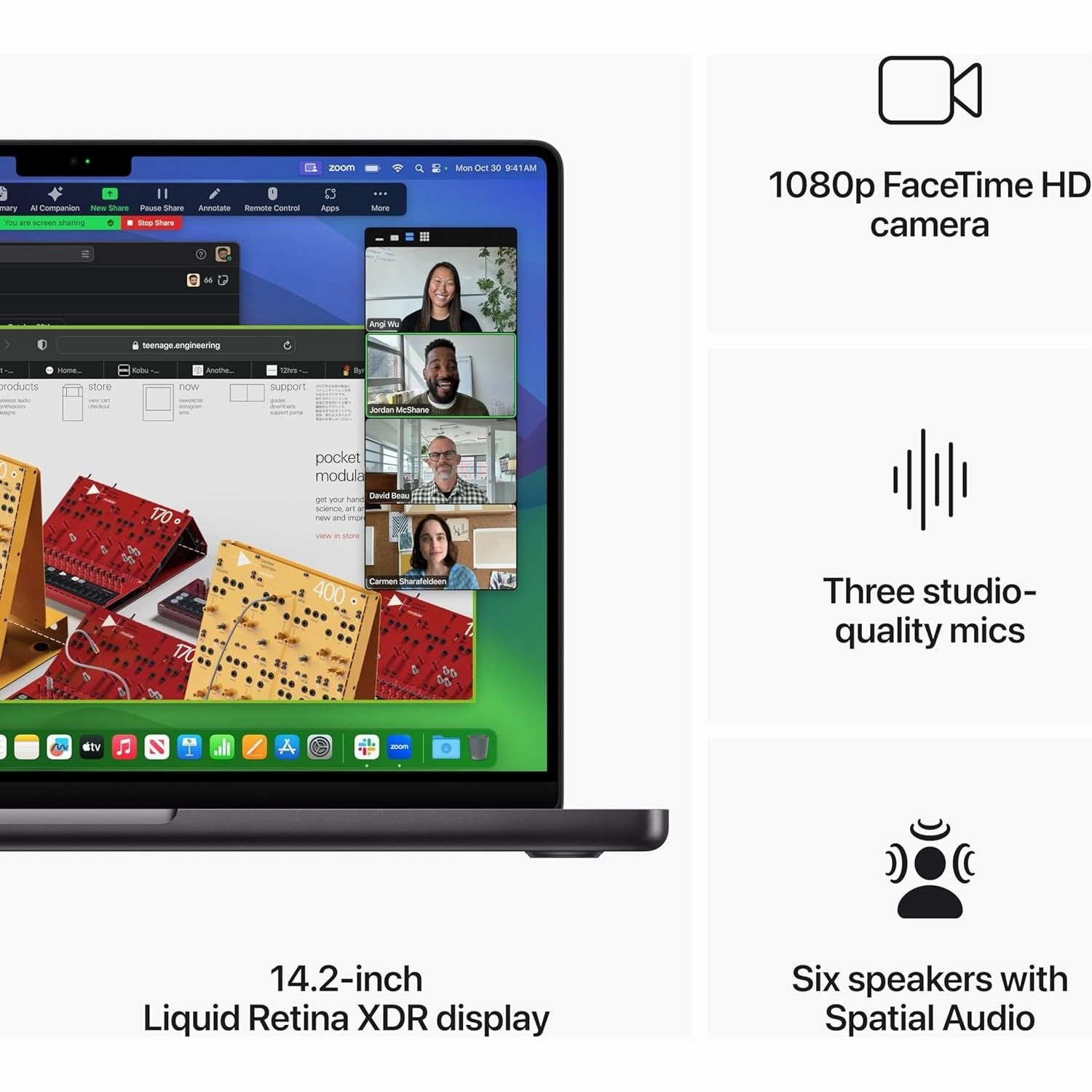 Apple MacBook Pro 2023 14.2in M3 Pro 18GB 512GB - Black