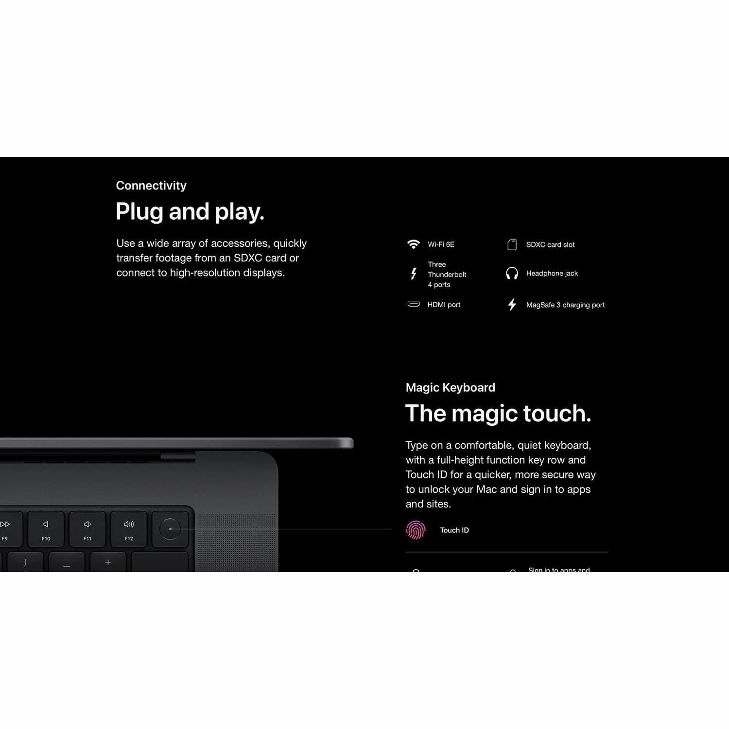Apple MacBook Pro 2023 - 14" M2 Pro, 16GB RAM, 1TB SSD, Space Grey