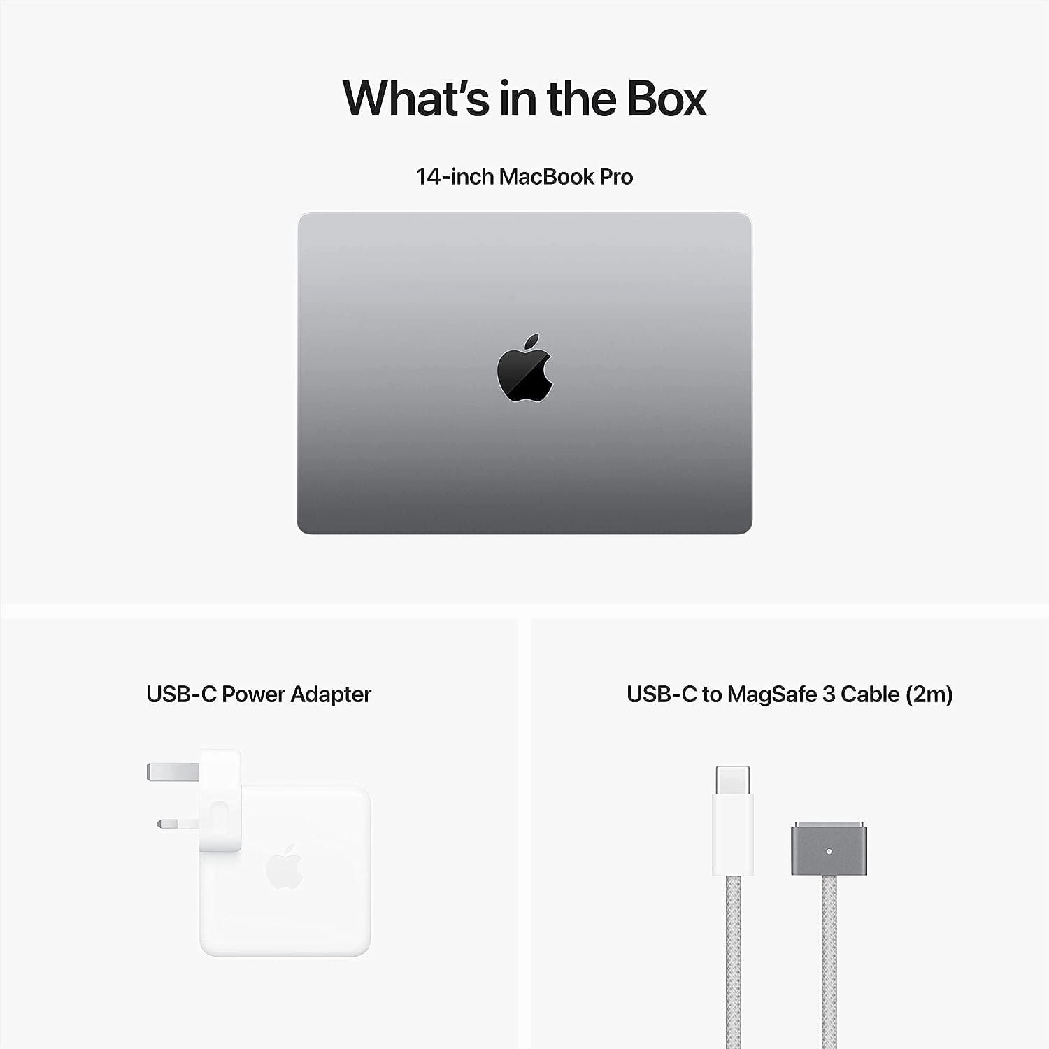 Apple MacBook Pro 2023 - 14" M2 Pro, 16GB RAM, 1TB SSD, Space Grey