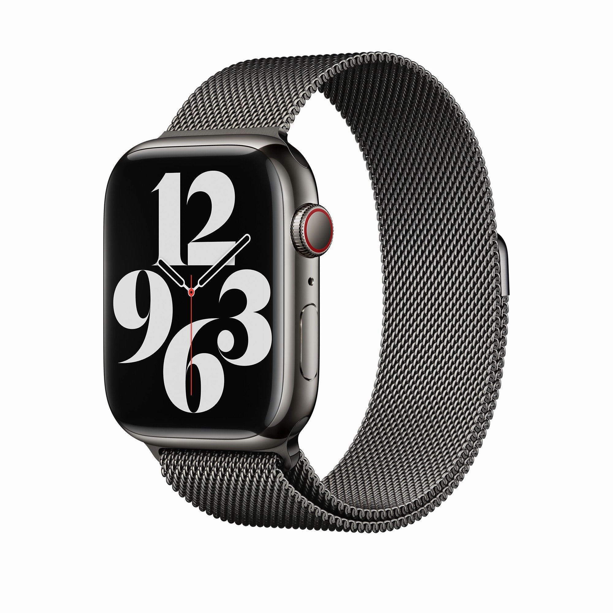 Apple Watch Graphite Milanese Loop Strap (44mm)