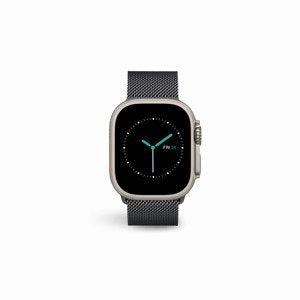 Apple Watch Graphite Milanese Loop Strap (44mm)