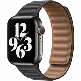 Apple Watch Leather Link (40mm) - Black - Small xbox controllers, xbox headset wireless, xbox series games