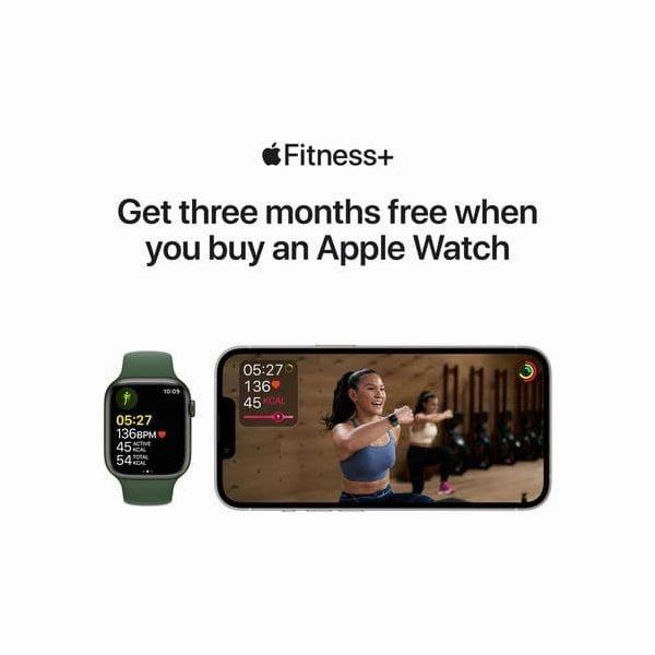 Apple Watch Nike Series 7 41 mm OLED 4G Black GPS