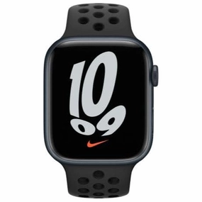Apple Watch Nike Series 7 GPS, 45mm Midnight Aluminium Case with Anthracite/Black Nike Sport Band nintendo switch oled, nintendo switch deals, joy-con accessories
