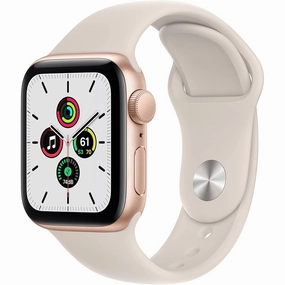 Apple Watch SE (1st Gen) 40mm Gold Aluminum - GPS   Cellular with Starlight Sport Band nintendo switch oled, nintendo switch deals, joy-con accessories