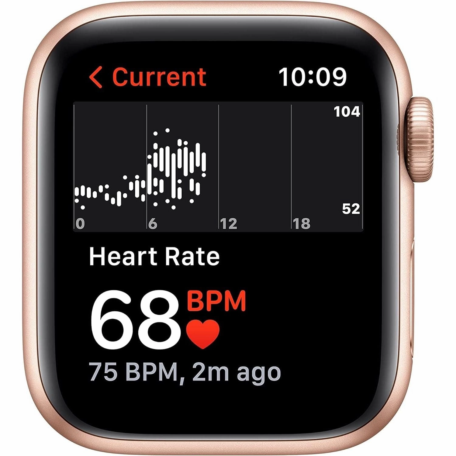 Apple Watch SE (1st Gen) 40mm Gold Aluminum - GPS   Cellular with Starlight Sport Band