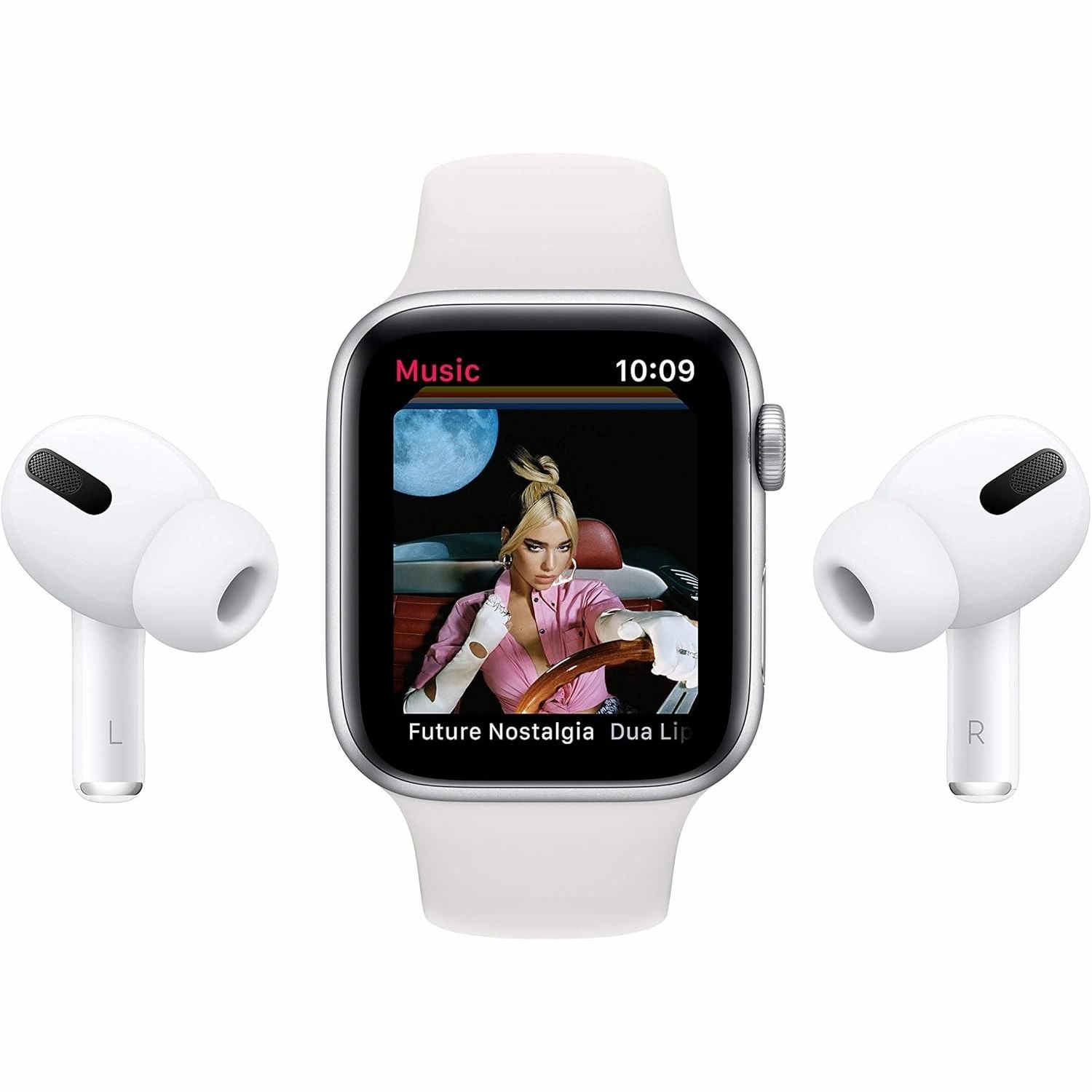 Apple Watch SE 2020 (GPS) 44mm  Gold Aluminium Case with Pink Sand Sport Band