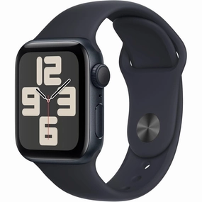 Apple Watch SE 2nd Gen, 2023, GPS, 40mm Smartwatch - Midnight Aluminium Case with Midnight Sport Band (M/L) nintendo switch oled, nintendo switch deals, joy-con accessories