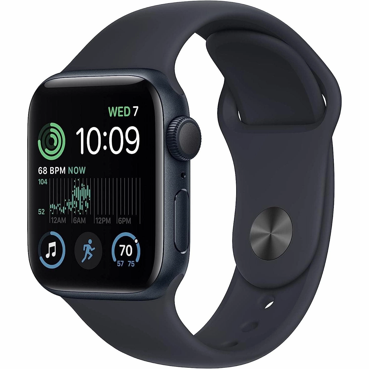 Apple Watch SE (2nd Gen, GPS, 40mm) - Midnight Aluminium Case with Midnight Sport Band nintendo switch oled, nintendo switch deals, joy-con accessories