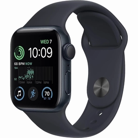 Apple Watch SE (2nd Gen, GPS, 40mm) - Midnight Aluminium Case with Midnight Sport Band nintendo switch oled, nintendo switch deals, joy-con accessories