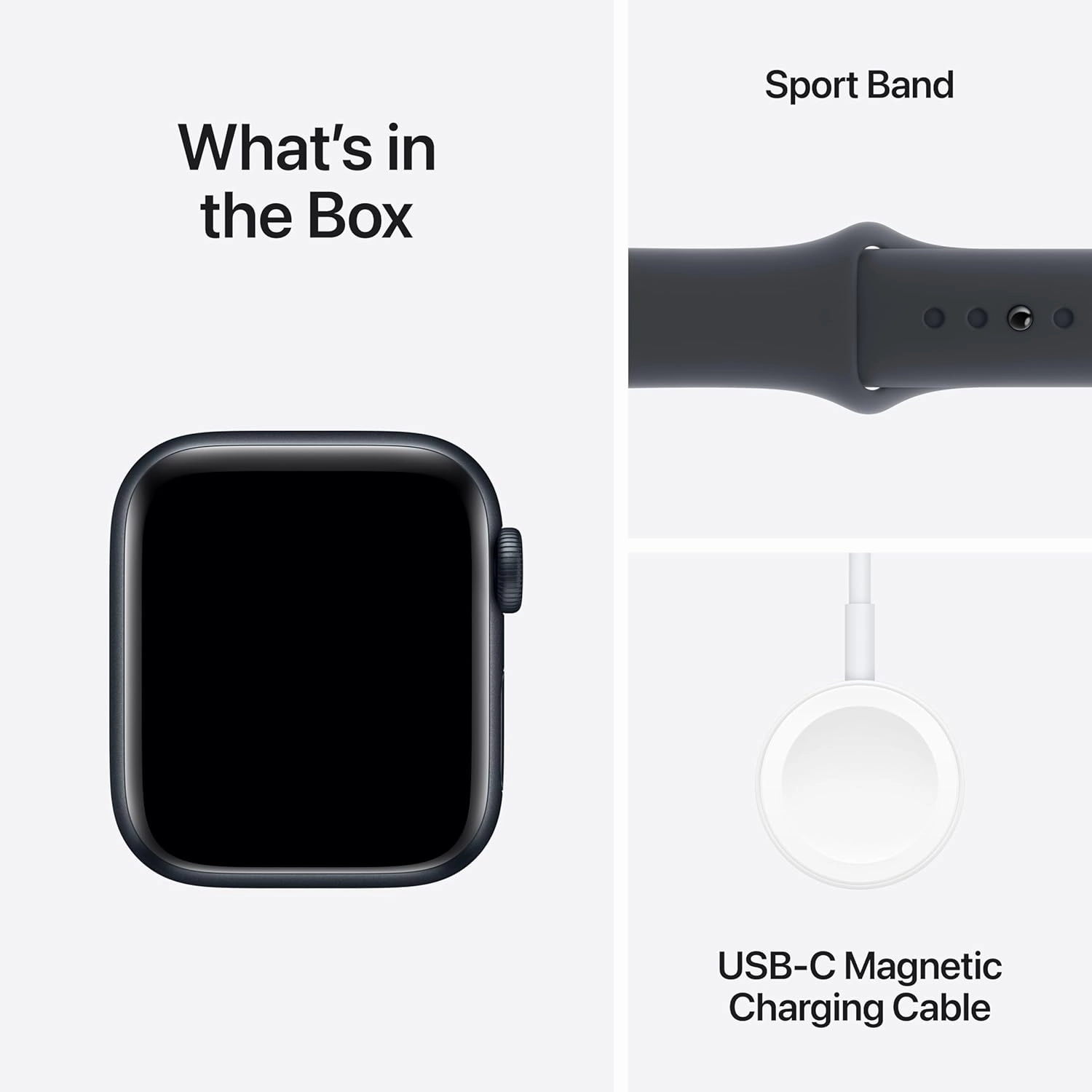 Apple Watch SE (2nd Gen) GPS   Cellular 40mm - Midnight Aluminium Case, Midnight Sport Band, Fitness & Sleep Trackers, Retina Display