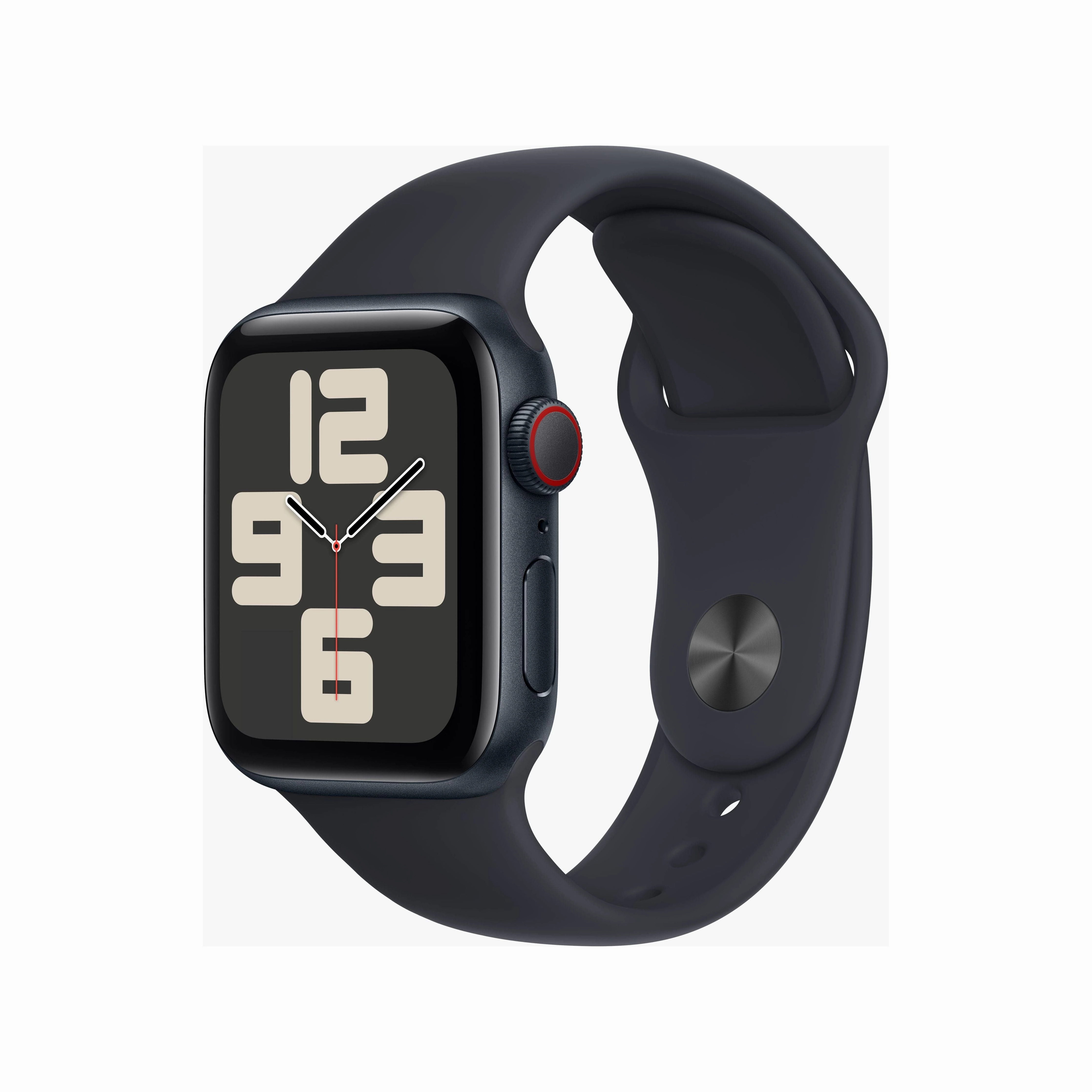 Apple Watch SE (2nd Gen) GPS   Cellular, 40mm - Midnight Aluminium Case with Sport Band
