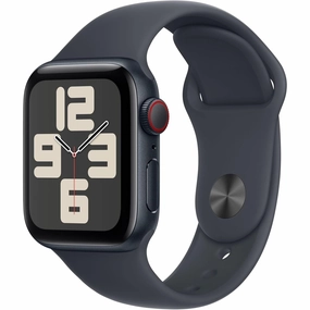 Apple Watch SE (2nd Gen) GPS   Cellular 40mm Smartwatch with Midnight Aluminium Case with Midnight Sport Band nintendo switch oled, nintendo switch deals, joy-con accessories