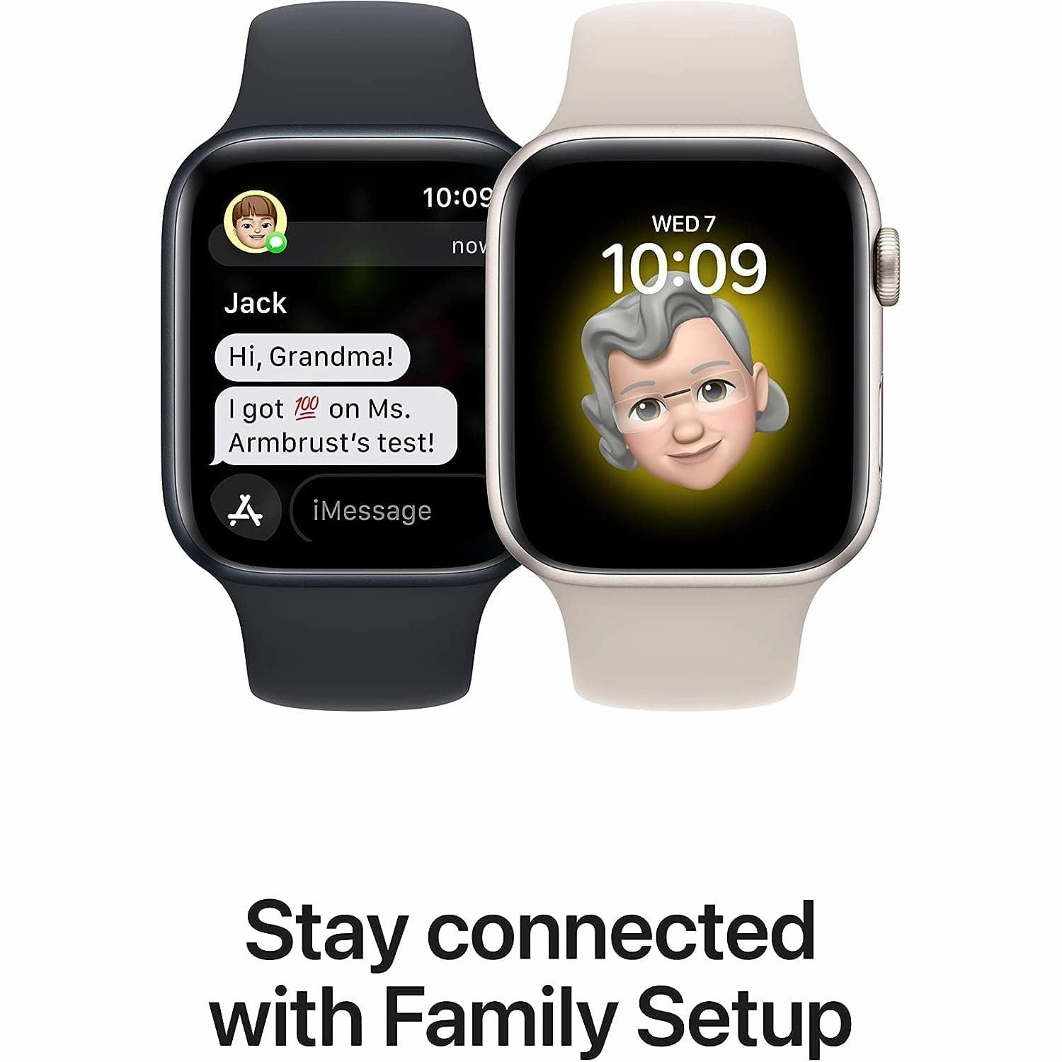 Apple Watch SE (2nd generation) GPS 40mm Alu Case - Starlight Sport Band