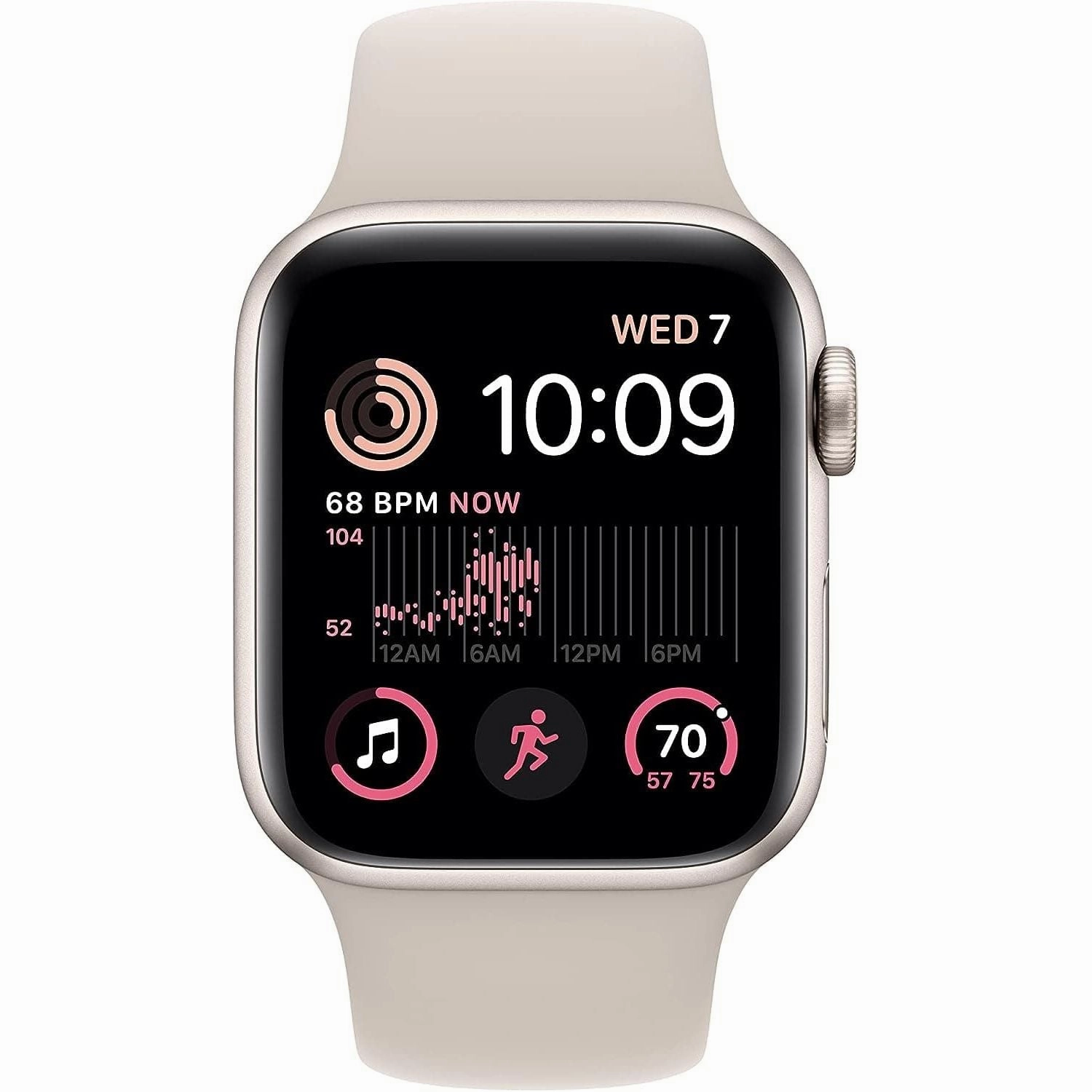 Apple Watch SE (2nd generation) GPS 40mm Alu Case - Starlight Sport Band