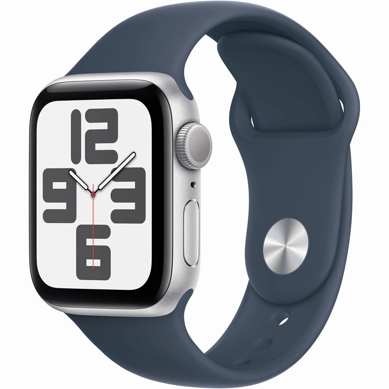 Apple Watch SE GPS 40mm Silver Aluminium Case with Midnight Sport Band nintendo switch oled, nintendo switch deals, joy-con accessories