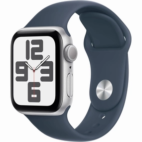 Apple Watch SE GPS 40mm Silver Aluminium Case with Midnight Sport Band nintendo switch oled, nintendo switch deals, joy-con accessories