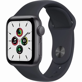 Apple Watch SE GPS, 40mm Space Grey Aluminium Case with Midnight Sport Band - Regular nintendo switch oled, nintendo switch deals, joy-con accessories