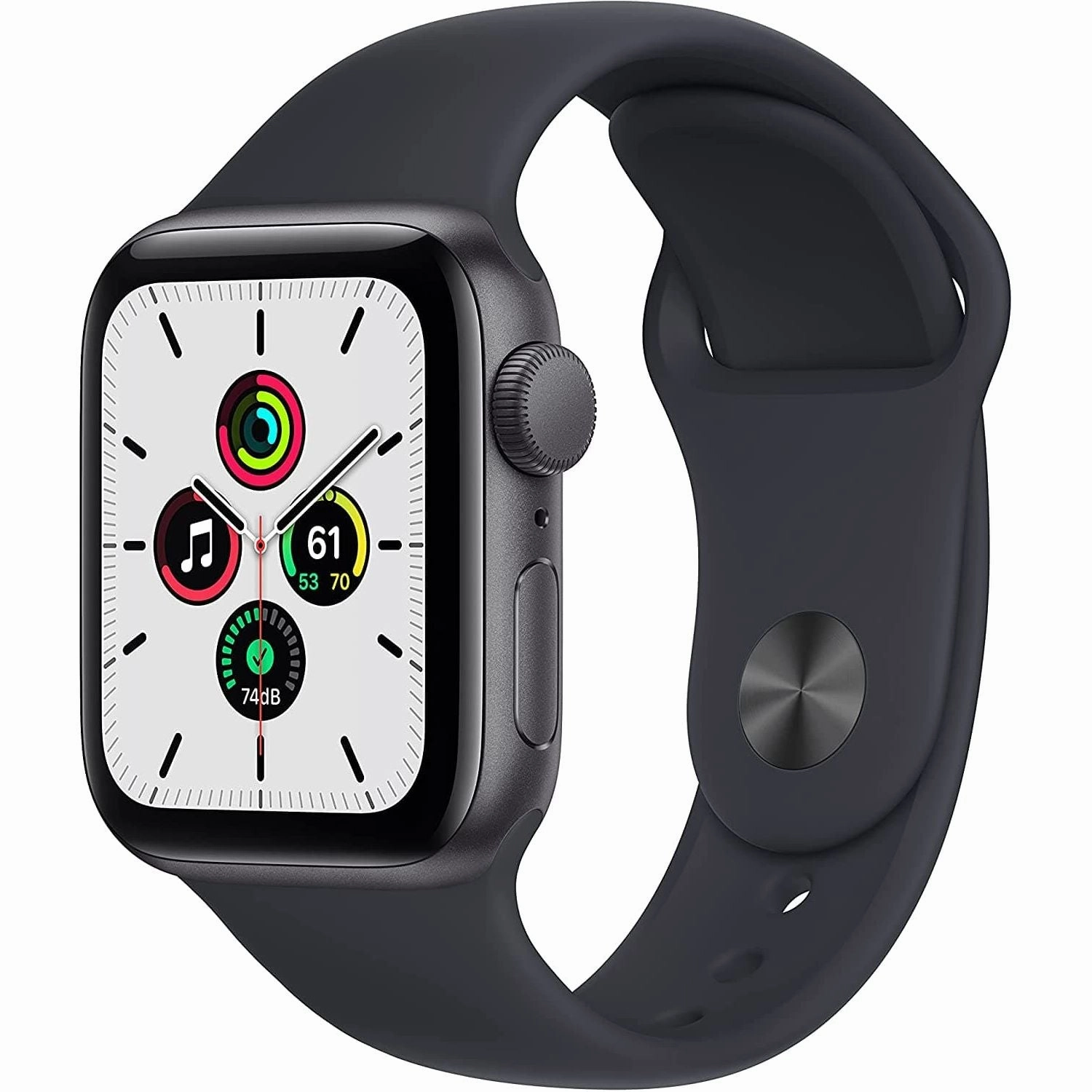 Apple Watch SE GPS, 40mm Space Grey Aluminium Case with Midnight Sport Band - Regular nintendo switch oled, nintendo switch deals, joy-con accessories